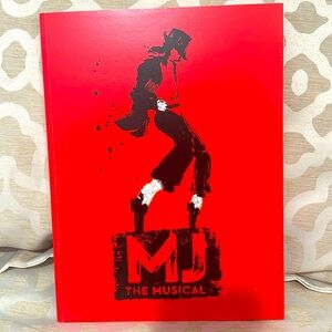 MJ the Musical Broadway program